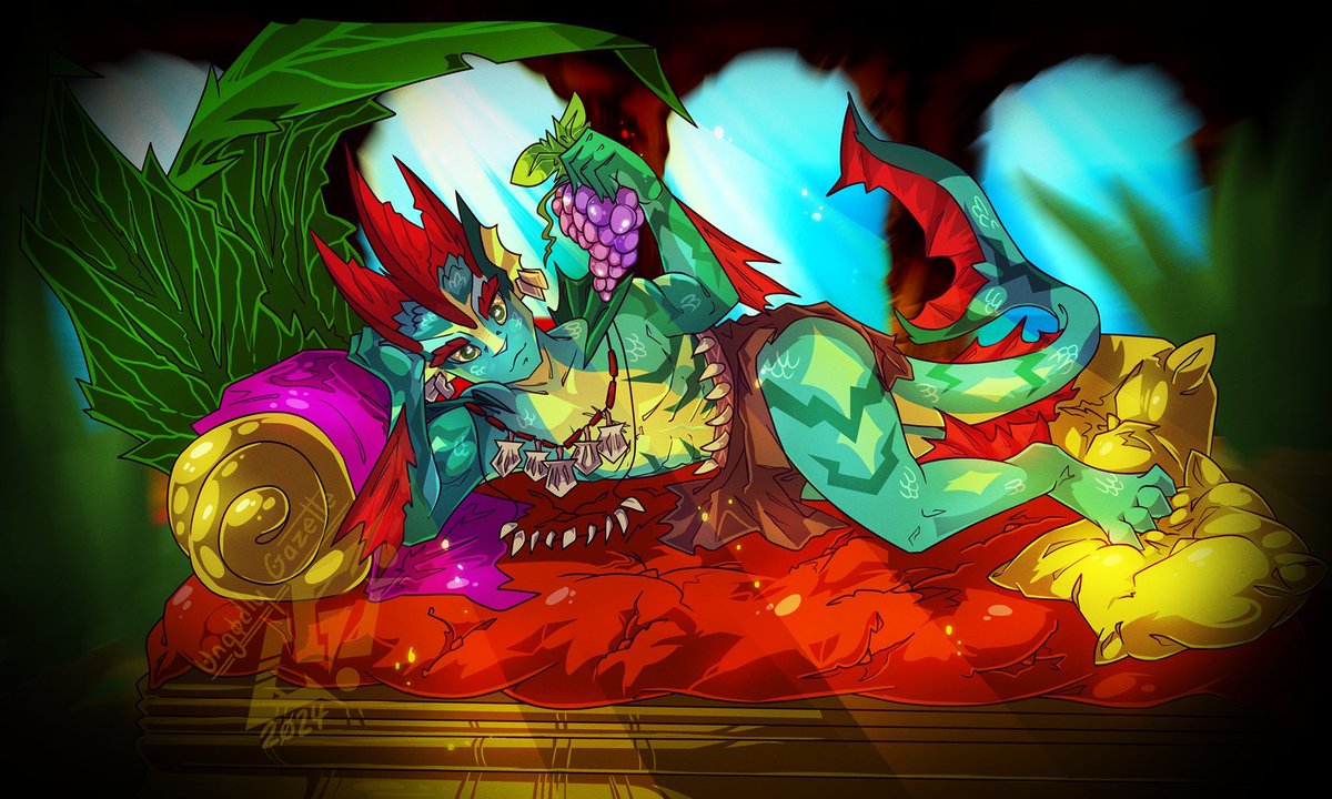 #join - "Draw me like one of your finfolk princes..."
Many thanks to <a href="/UngodlyGazette/">The Ungodly Gazette</a> again for the beautiful #art featuring #Glorb!  More lovely portraits are coming #Soon, come and earn your own #rightnow!
#kotc #kingofthecastle <a href="/kotc_game/">King Of The Castle 👑</a> #praisetheninth
twitch.tv/casualhoy