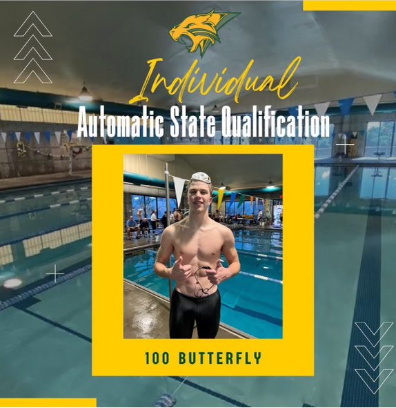 theno08240's tweet image. Happy to announce that in my winter sport I was able to qualify for state in the following events: 50 free, 100 fly, 100 breast, the 200IM as well as 3 relays #swimmer #state