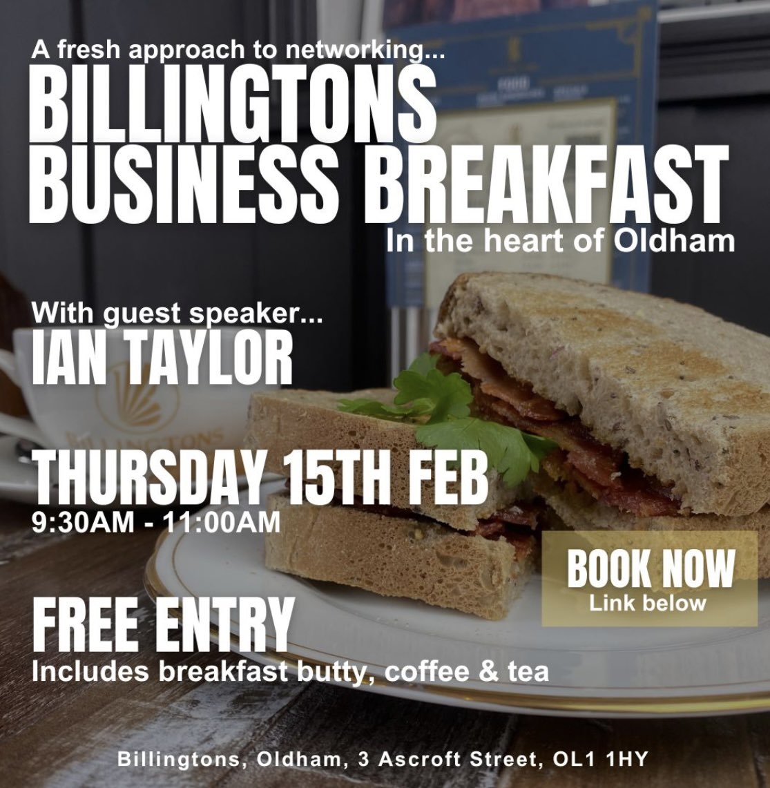 Ian Taylor (@ianbakersson) on Twitter photo Shout out #Oldham businesses - this will be a fantastic event <a href="/BillingtonsOL1/">Billingtons Oldham</a>
Itโs going to be fun. Be great to see as many people as possible ๐ฅ
Pls share ๐๐ป
Book for free on <a href="/BillingtonsOL1/">Billingtons Oldham</a> website
<a href="/webdarren/">Darren Ratcliffe</a> <a href="/wild_jo/">Jo-Anne Wild ๐โโ๏ธ</a> <a href="/Mrbitosql/">๐ข๐ฆช๊ช๊๐ขง๐ฃ ๊ท๊ฉ๊ณ</a> <a href="/ExpoStars/">Expo Stars Interactive</a> <a href="/Oldham_Hour/">Oldham Hour</a> <a href="/whittakerdesig1/">WHITTAKER DESIGN</a> Shout out #Oldham businesses - this will be a fantastic event <a href="/BillingtonsOL1/">Billingtons Oldham</a>
Itโs going to be fun. Be great to see as many people as possible ๐ฅ
Pls share ๐๐ป
Book for free on <a href="/BillingtonsOL1/">Billingtons Oldham</a> website
<a href="/webdarren/">Darren Ratcliffe</a> <a href="/wild_jo/">Jo-Anne Wild ๐โโ๏ธ</a> <a href="/Mrbitosql/">๐ข๐ฆช๊ช๊๐ขง๐ฃ ๊ท๊ฉ๊ณ</a> <a href="/ExpoStars/">Expo Stars Interactive</a> <a href="/Oldham_Hour/">Oldham Hour</a> <a href="/whittakerdesig1/">WHITTAKER DESIGN</a>