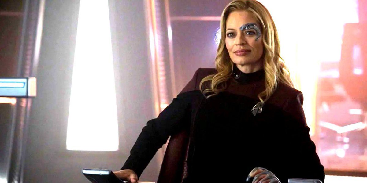 ShelfNerds's tweet photo. If we don’t eventually get a #StarTrek series that focuses on Captain Seven, the loss will be as great as never getting a fifth season of Enterprise or another Kelvin movie with the Enterprise-A. 

#StarTrekLegacy https://t.co/Pfc9UNAYlw
