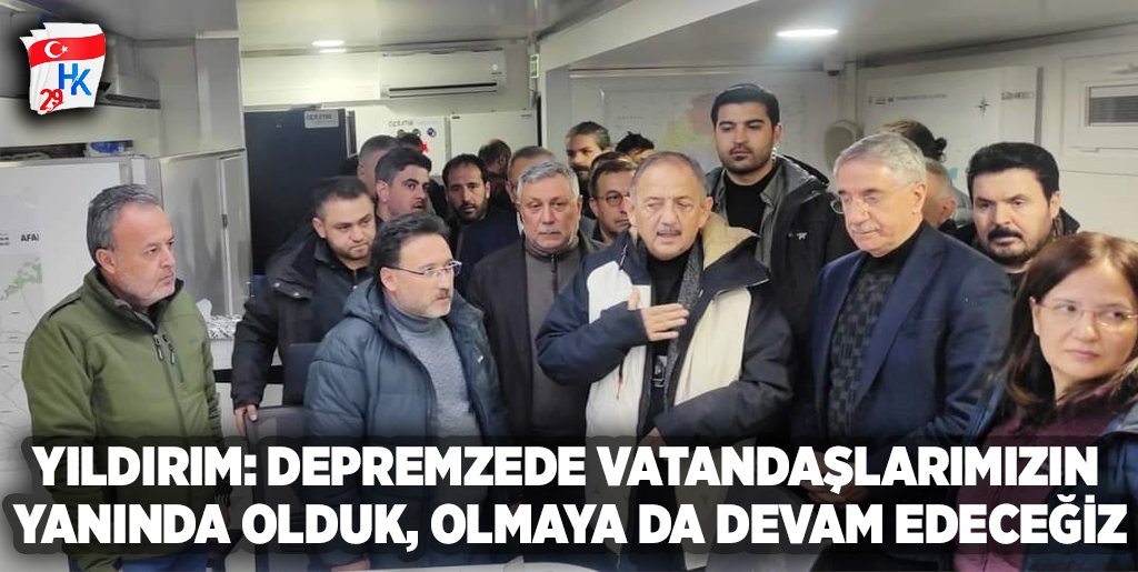 Yıldırım: Depremzede Vatandaşlarımızın Yanında Olduk, Olmaya Da Devam Edeceğiz 
@serefyildirim23 #elazığ #elazığdeprem #6şubat #6subatdepreminiunutmayacağız 
elazighaberkent.com/yildirim-depre…