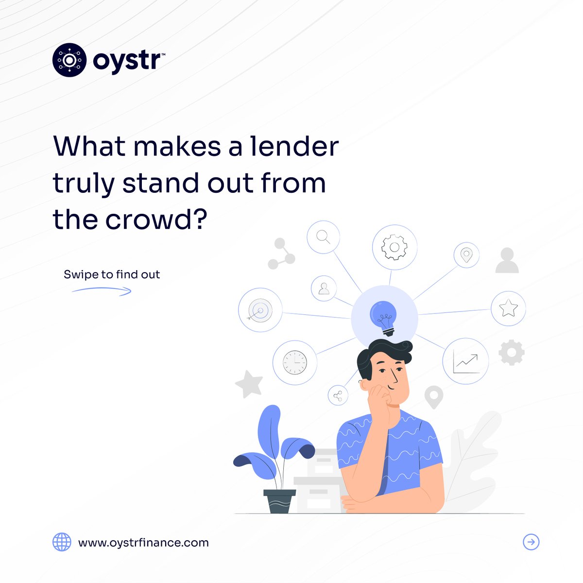 Oystrfinance's tweet photo. What makes a lender stand out amidst other lenders? Picture this: A partner who cheers you on, not just charges you interest.
Read more here: https://t.co/9QPu7R5tOB
#innovation #management #technology #startups #lending #Oystr https://t.co/NaeWIxq6AR