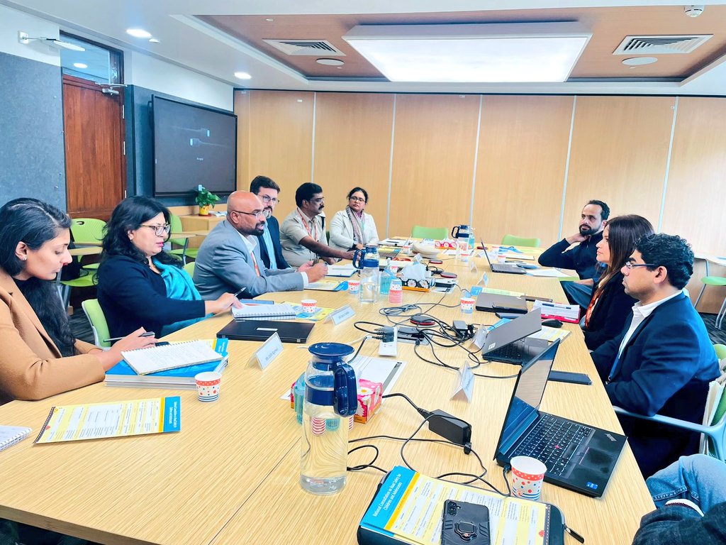isadak_india's tweet photo. isadak's COO @seto_marc & Institutional Relationship incharge #Annora joined Road Safety Consultation at @UNICEFIndia HQ. Identified common areas for further collaboration & partnership with other national stakeholders for promoting road safety for children. #RoadSafety @Abertis https://t.co/dOE7XYfr3C