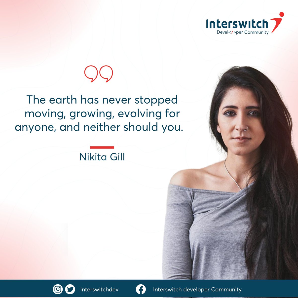 InterswitchDev's tweet image. Happy new week devs! This is a reminder to constantly invest in yourself and never stop learning.
Have a great week.
#interswitchdevelopercommunity
#interswitch