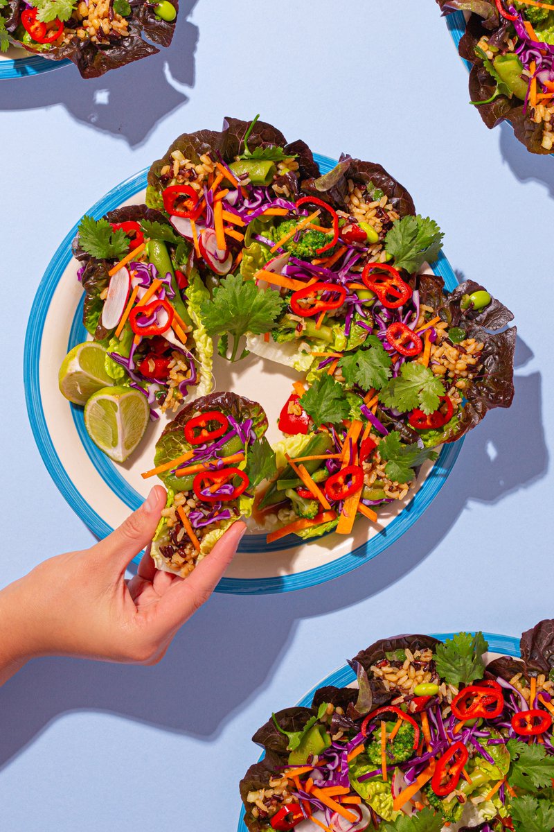Spice up your week with our frozen Korean-Style Veg &amp; Grains 🌶️  Add them to lettuce cups, then top with chilli and lime for a super speedy lunch that doesn't compromise on flavour. Find our frozen range in <a href="/sainsburys/">Sainsbury's</a>, <a href="/waitrose/">Waitrose & Partners</a> and @tesco today. #newproduct #quicklunch #launch