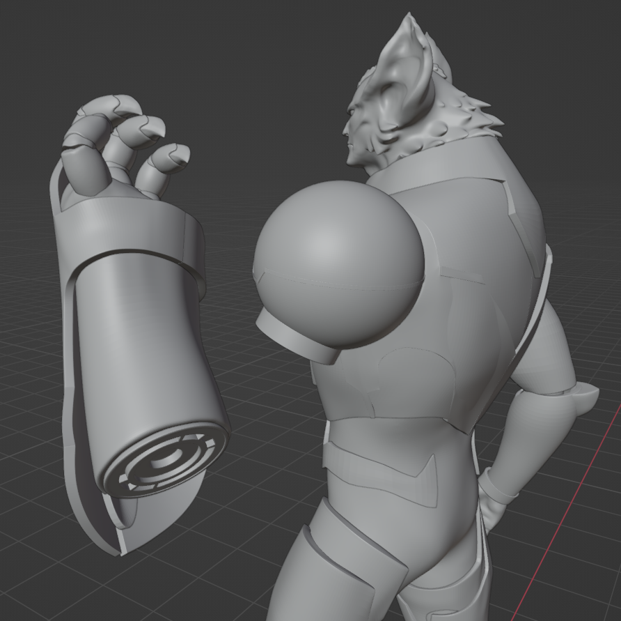 DaSluggySlug's tweet photo. Working on a second pose as well, trying to replicate one of the very first scenes we see #sendak in.
I am curious how well this model will hold up as a figure as his prosthetic fist will be quite heavy.
#galra #galraempire #vld #voltronlegendarydefender #commandersendak https://t.co/pMEBb2Smgy