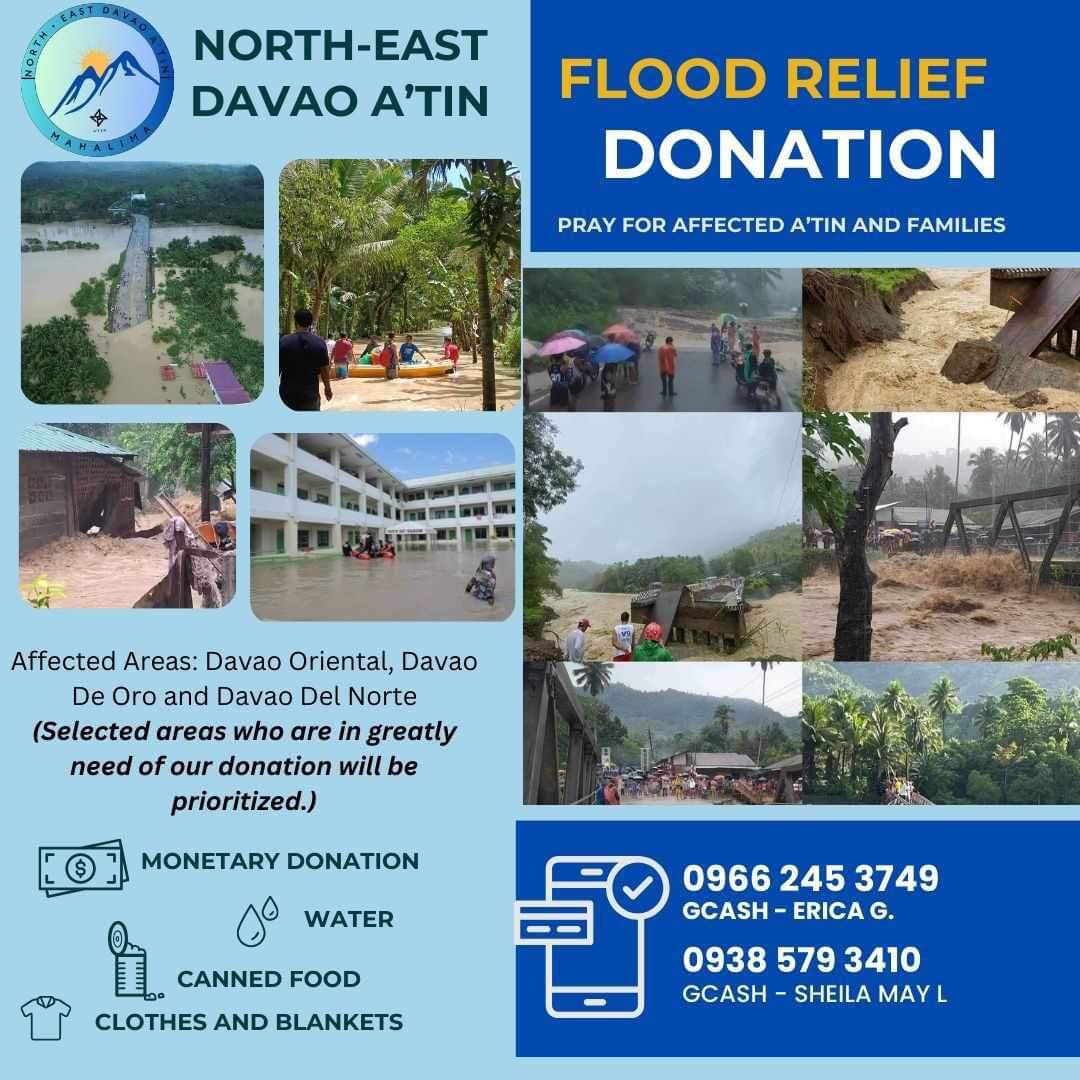 jahdds322's tweet photo. ⚠️A'tin-tion⚠️

Helping Hands, Healing Hearts! Join North-East Davao A'tin in our month long Donation Drive for the flood victims in Davao del Norte. Together, let's make a difference and bring hope to those in need. 

@NEDA120223 
#SB19 @SB19Official 
 #DavaoFloodRelief #ATIN https://t.co/b09MhmGSPP