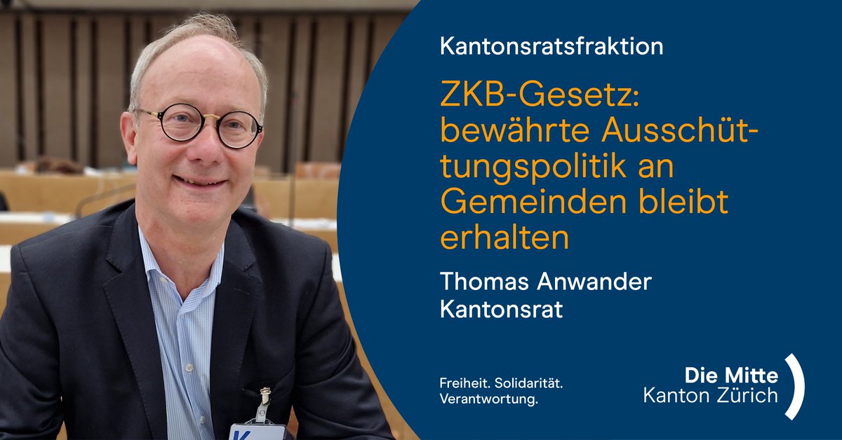 Heute ging es im Kantonsrat auch um Steuerthemen. Unser Kantonsrat Thomas Anwander gibt dazu einen Überblick: zh.die-mitte.ch/steuerthemen-i…