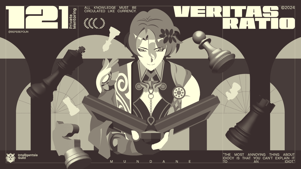 BepeBepolin's tweet photo. Dr. Ratio has arrived to cure ignorance! Take the opportunity to have a private mentorship with him! 📖🎓

I want to say goodbye to the current version with another new piece, trying other techniques. 

#honkaistarrail #DrRatio #Drレイシオ https://t.co/9kjF1hRCUF