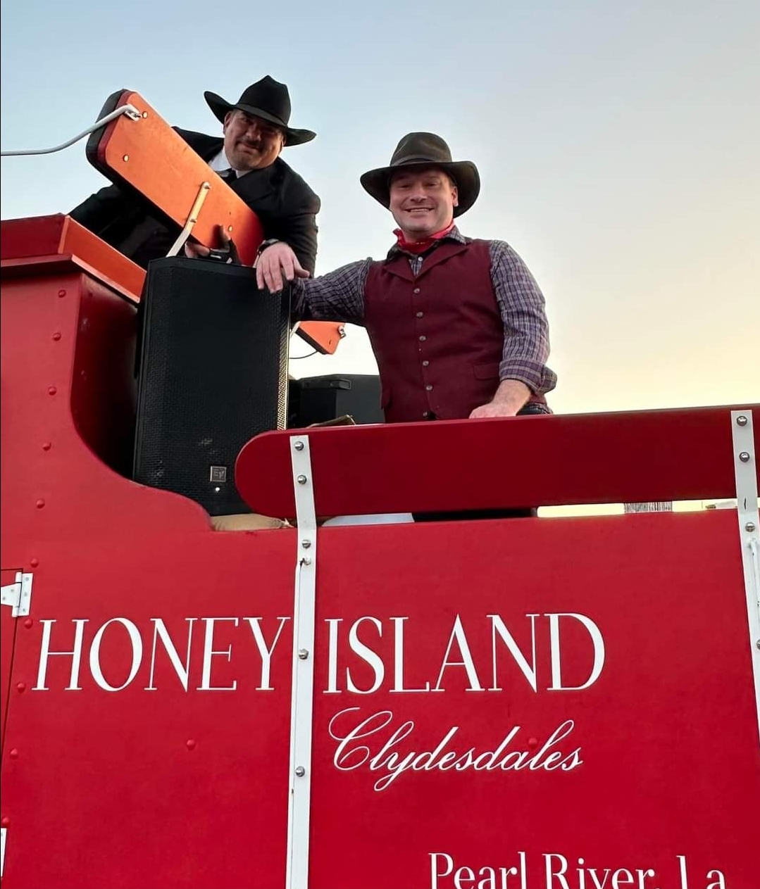 WWL-TV on X: “Check it out! Chris Franklin rode with country 