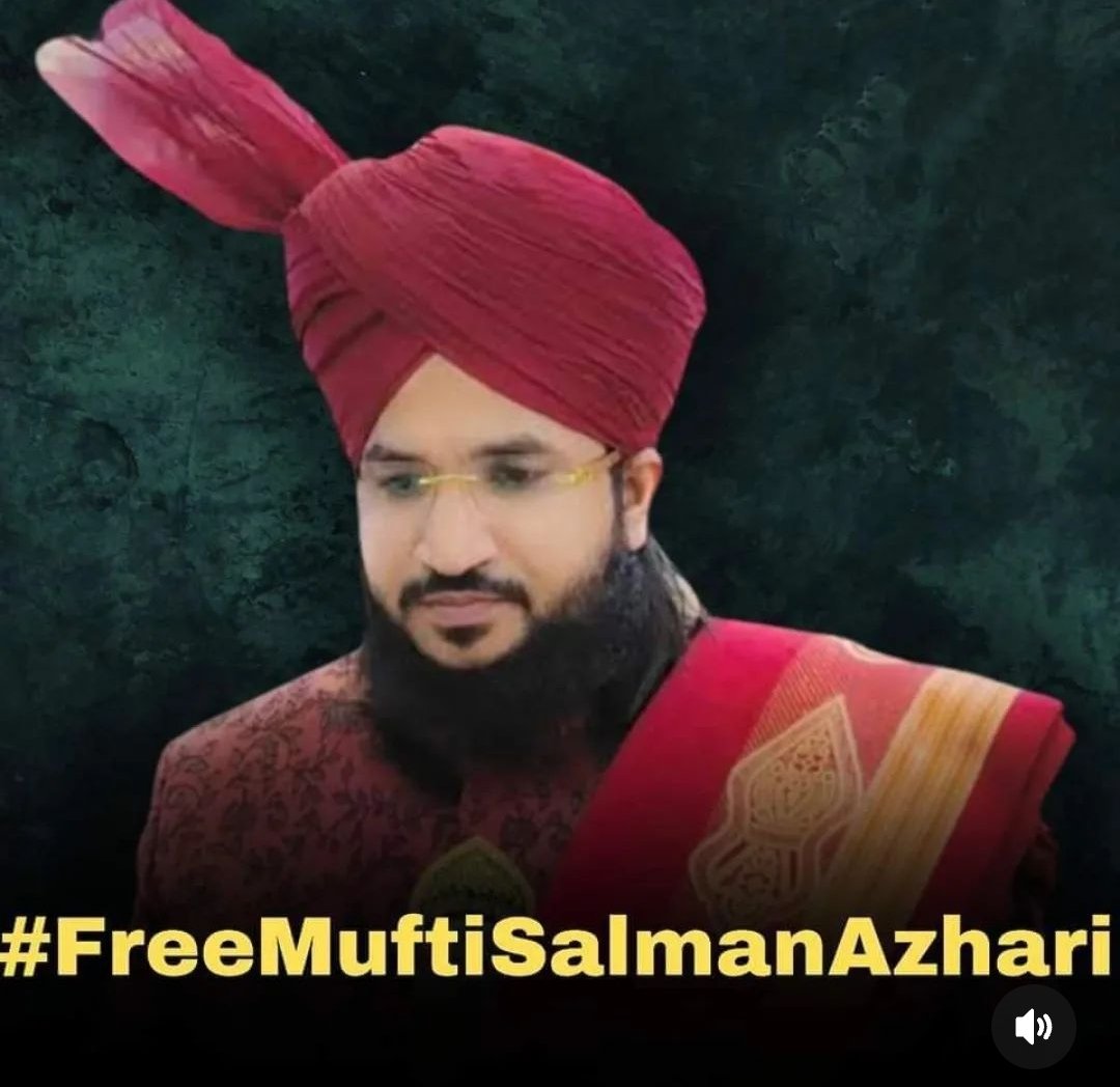 Palchanyonzone's tweet photo. #freemuftisalmanazhari https://t.co/iaqAw9tICW