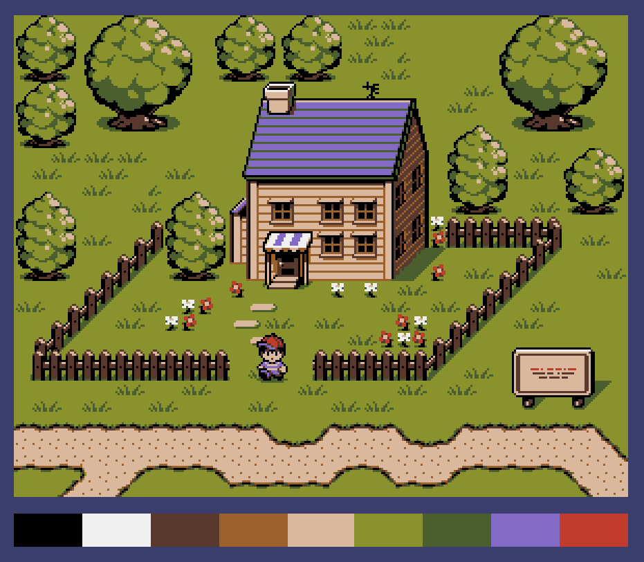 brediamai's tweet photo. wow eatrthbound videogame pixel art awesome https://t.co/qwff82DBpO