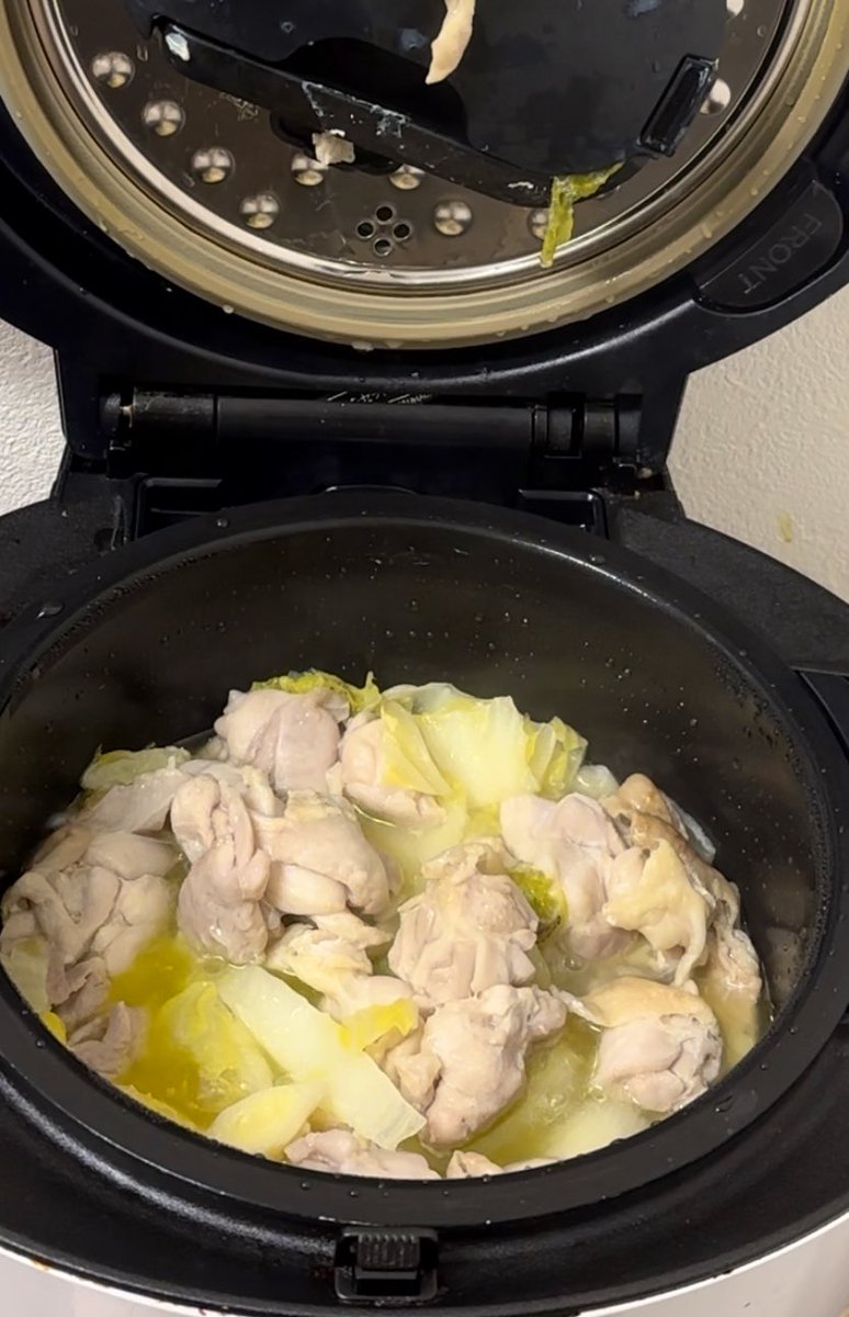 ホットクックで鶏の無水水炊き（3〜4人分） 大根 5cm いちょう切り