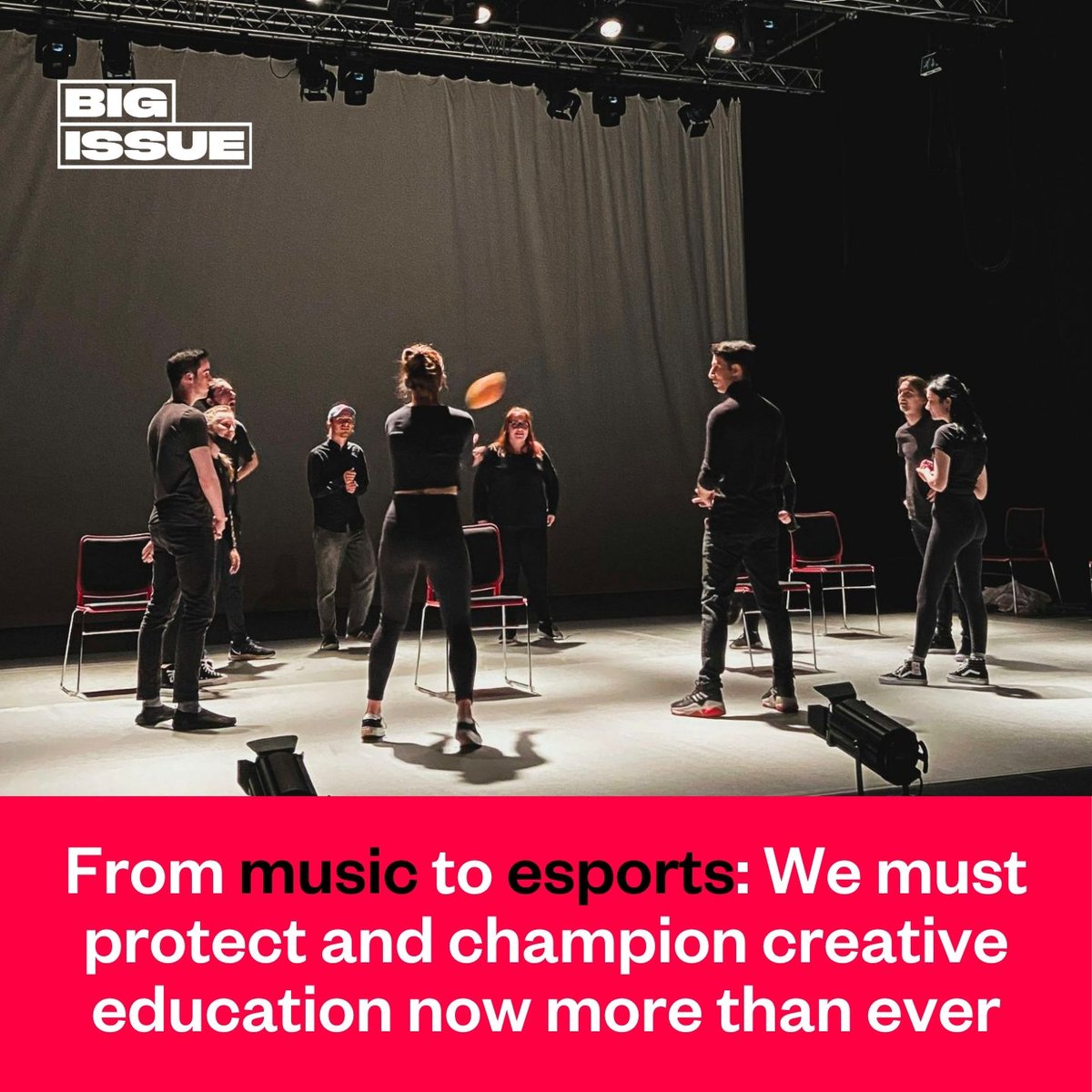 To some policymakers, art only matters if it can make people money. But creative education means so much more, writes Nathan Loughran from @Access_Creative bigissue.com/opinion/nation…