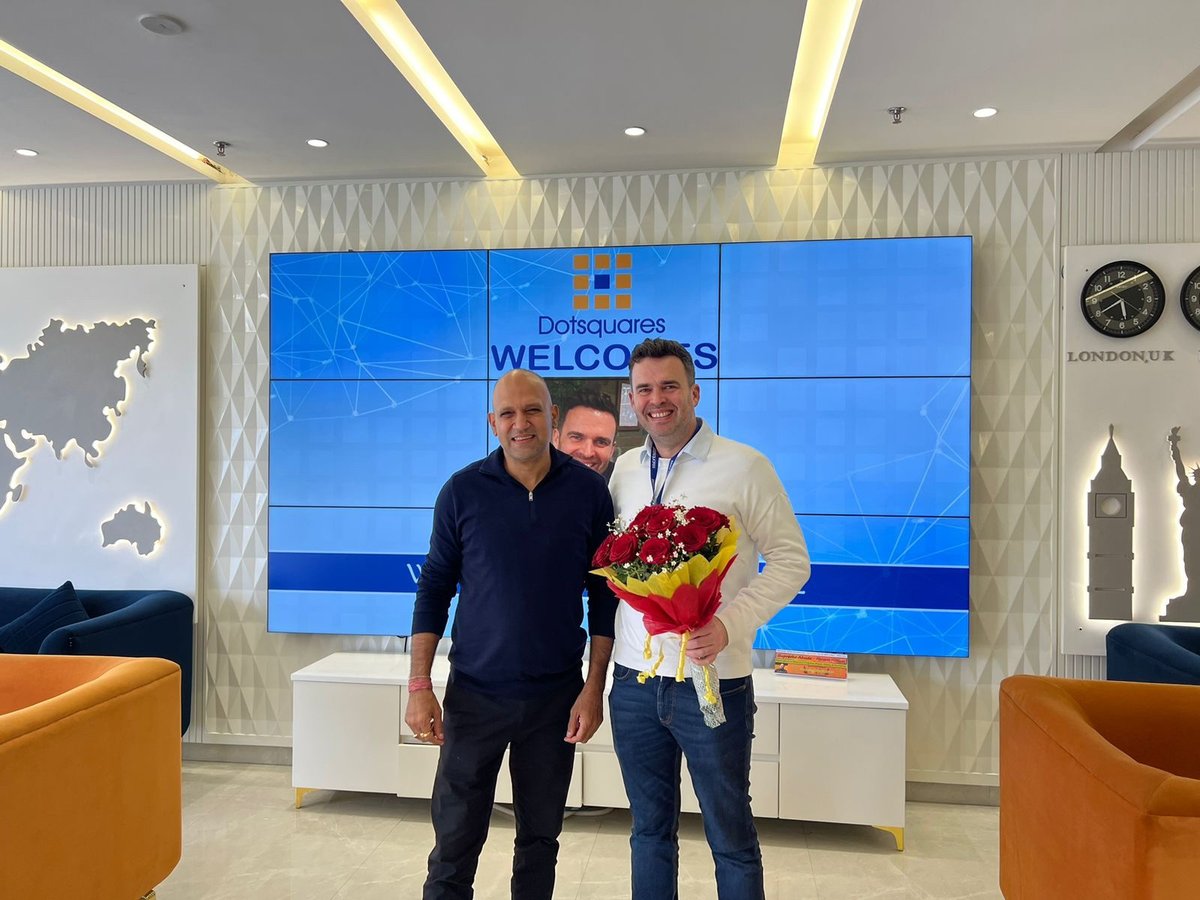 dotsquares's tweet image. Today at our GCC in India, we had the honour of hosting Michael, VP EMEA from Keyfactor. Engaging in discussions about our #partnership and future growth, we&apos;re grateful for his visit and eager to see the bonds and opportunities it fosters.  #dotsquares #keyfactor
