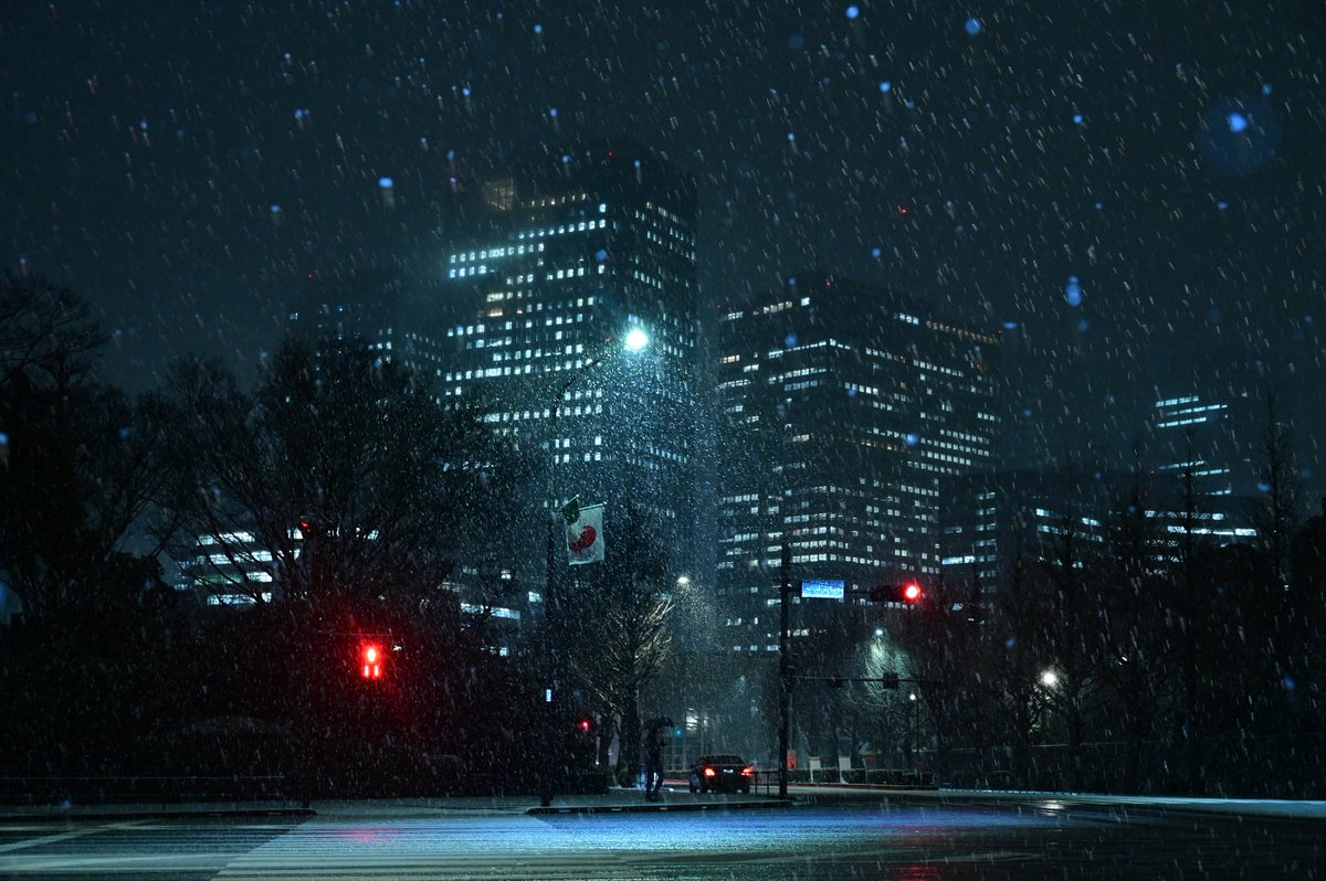 NAVY_ICHIHO's tweet photo. 東京×雪 https://t.co/tF8Vg8vgoF