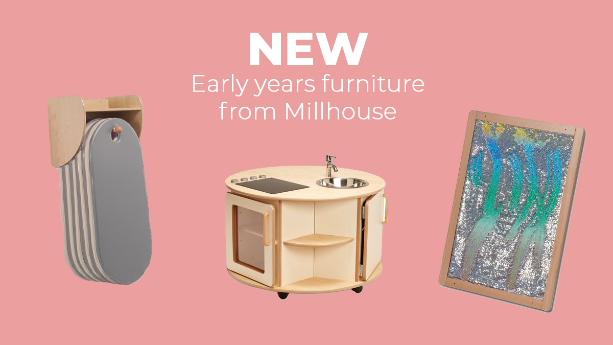 SupplyingDirect's tweet photo. NEW IN - Early years furniture from Millhouse! Shop now via the link in our bio ☝️

https://t.co/oZwts26amE

#nurseryfurniture #millhousenurseryfurniture #earlyyears #eyfs #preschool #nurseryplayequipment #nurserylearning https://t.co/G4HjQRuhx5