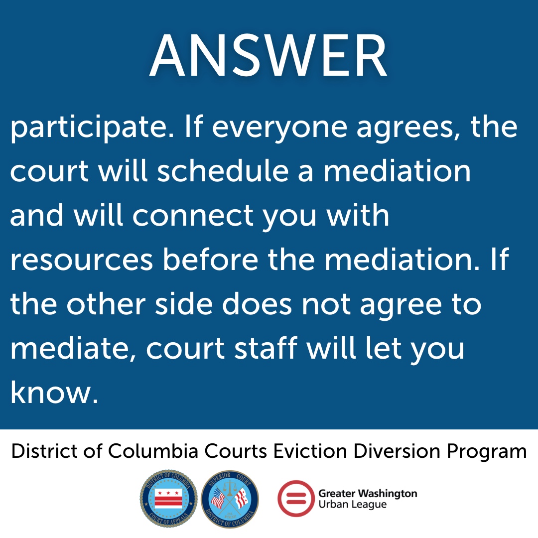 DCCourtsEDP's tweet photo. The DC Court's Eviction Diversion Program helps tenants and landlords with disputes. After applying at https://t.co/weL612MSrv, a DC Court's staff member will contact you to see how the EDP might help!
#help #tenant #WashingtonDC #program #DC #PropertyManagement #evictionprev... https://t.co/i80lkWY3ed