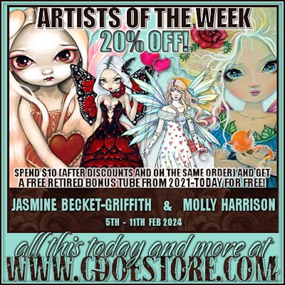 OfficialCDO's tweet photo. This weeks Artists Of The Week are Jasmine Becket-Griffith &amp; Molly Harrison. Get 20% OFF their tubes &amp; scrap kits and FREE retired bonus tubes: https://t.co/PoNDjgvFle

#SigTags #Taggers #tags #ScrapKits #PNG #PSP #PSD #PSPTubes #Tubes #PaintShopPro #Photoshop  #DigitalArt https://t.co/3bHIxi4ntW
