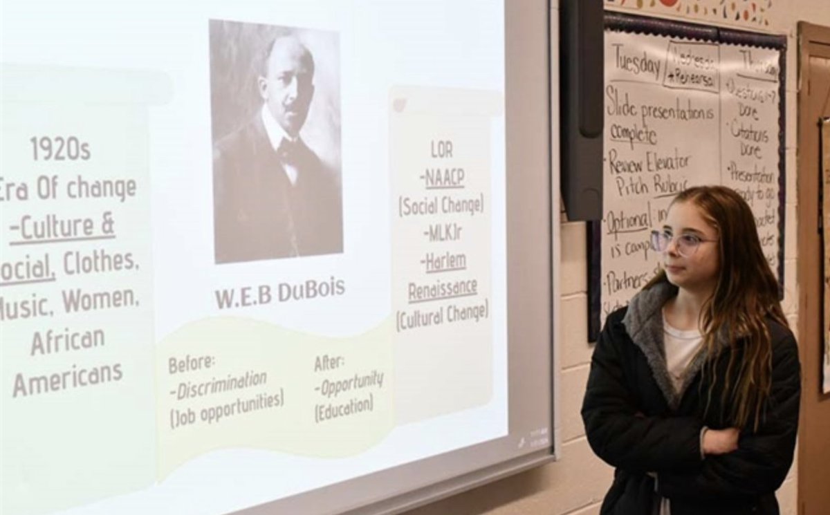 MAKING THEIR PITCH
Students at <a href="/SCSD_GMS/">Great Hollow MS</a> presented a 90 second "elevator pitch" as part of the new eighth grade social studies honors classes.
smithtown.k12.ny.us/News/Making-th…
<a href="/SCSD_GMS/">Great Hollow MS</a>
 
⁩