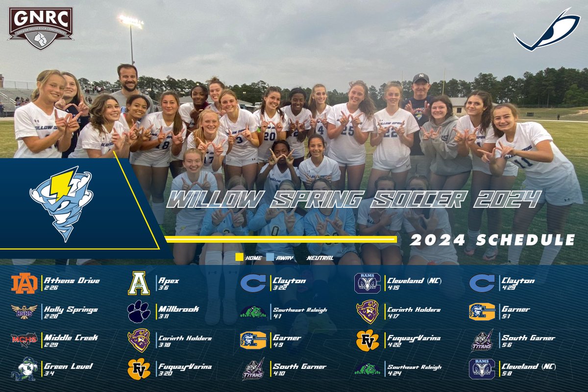 Willow Spring High School Women's Soccer (@ws_storm_wsoc) on Twitter photo 