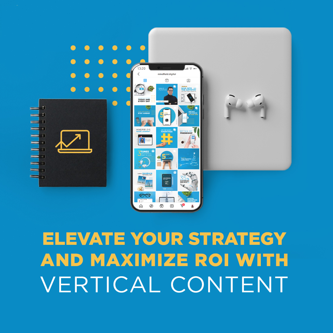 With optimized viewing on the go, eye-catching appeal, and seamless social sharing, vertical content aligns with user behavior, making it a key player in the digital landscape🎯 Contact us to leverage the power of vertical content! #MindFieldDigital #VerticalContent