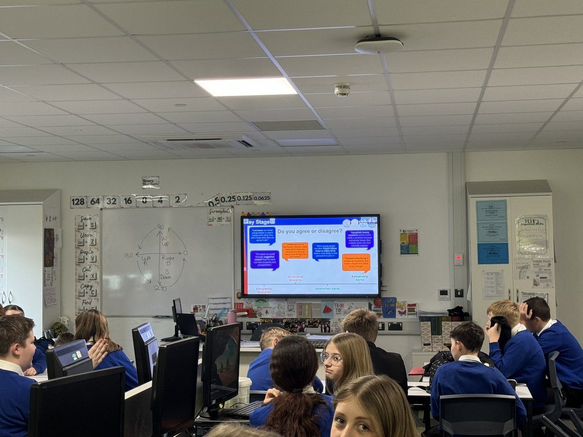 8CSU discussing the impact of social media and its impact during form time this morning for safer internet day tomorrow.