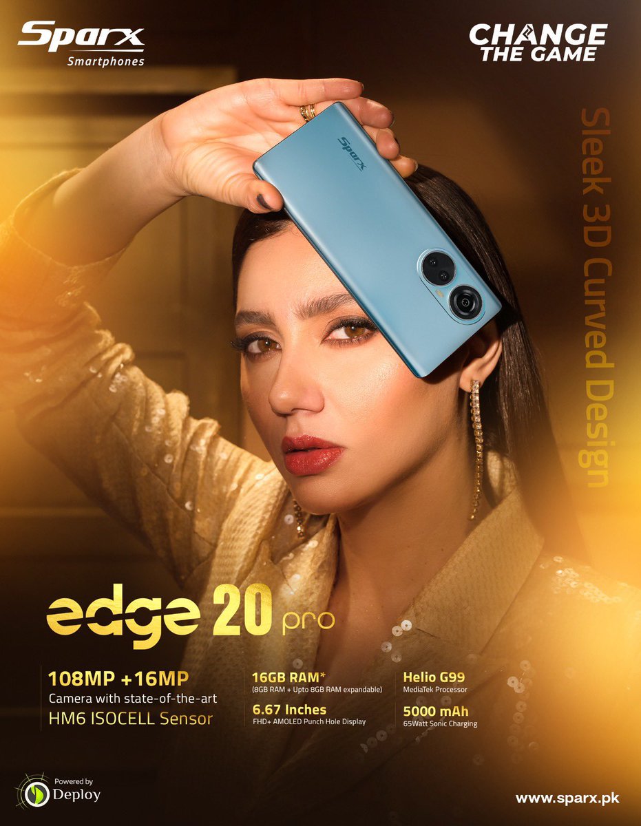 Following Mahira Khan's promotion of the 57499-suggested Spark X, 57,499 rupees are currently in style.