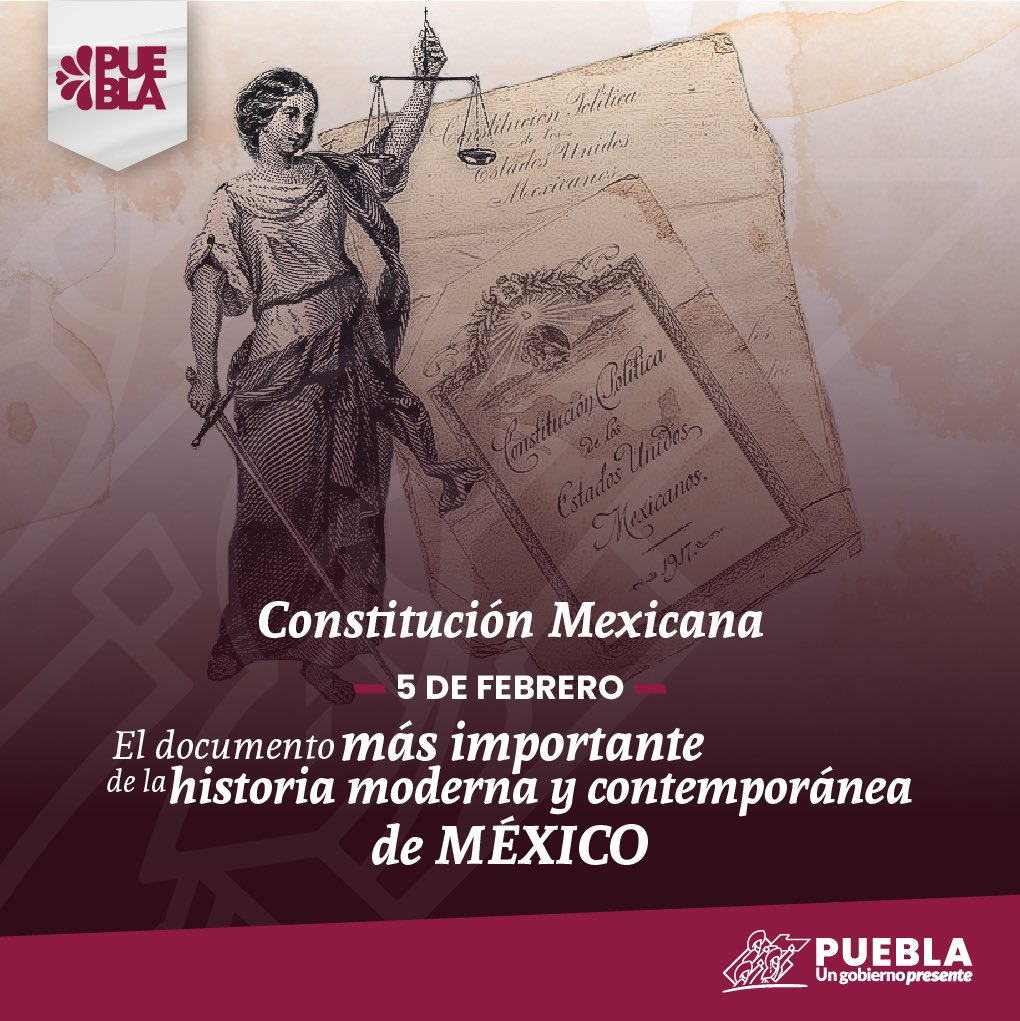 SergioSalomonC's tweet photo. Hoy conmemoramos con mucho orgullo el 107 aniversario de la promulgación de la #ConstituciónMexicana 🇲🇽📜. 

Nuestra Carta Magna es el reflejo de los valores que unen a México, pues en ella se establecen los derechos fundamentales para todas y todos. 

Que esta celebración nos inspire a seguir luchando por un país justo y equitativo. ¡Viva México! 🟢⚪️🔴