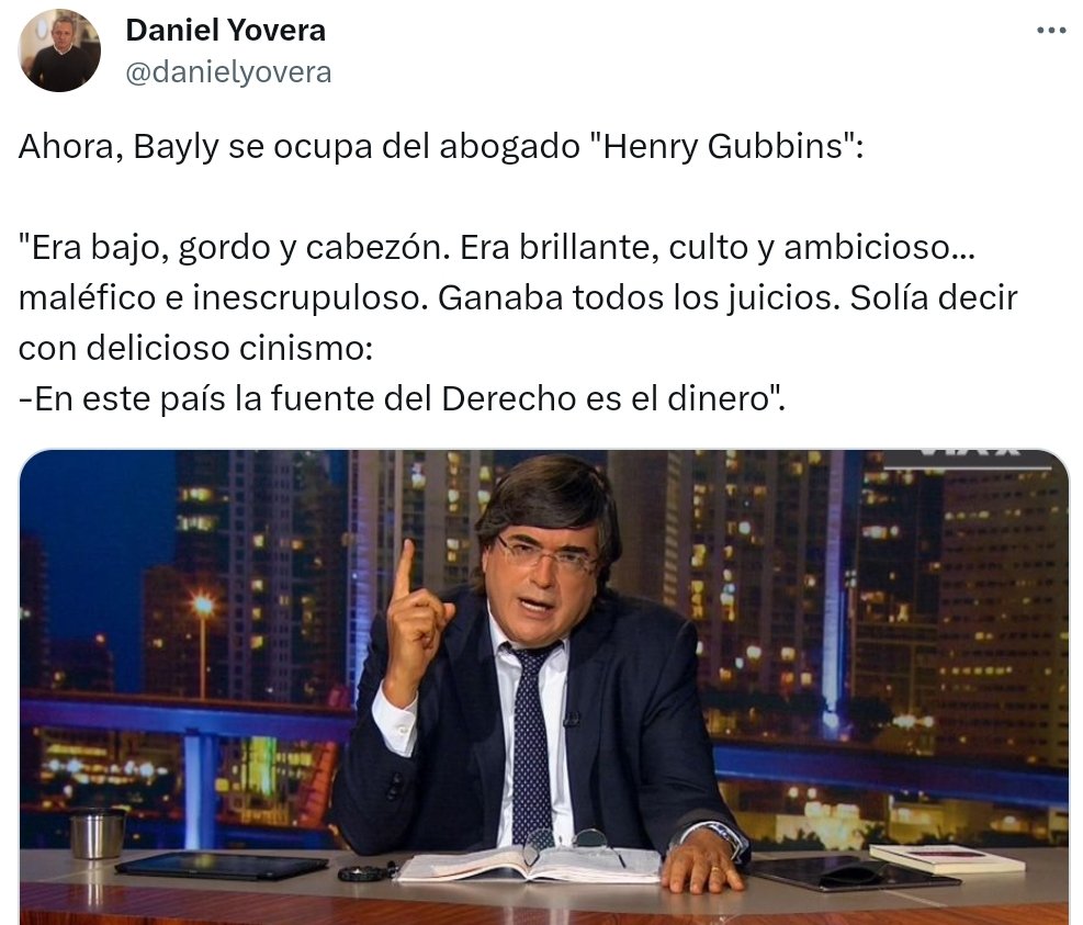 laloloo1's tweet photo. @willaxtv Henry Gubbins
Hay personas que jamás debieron reproducirse
Hoy hay tres Ghersi pululando en los medios, destilando estupideces.... https://t.co/Ul3PjUy9gJ