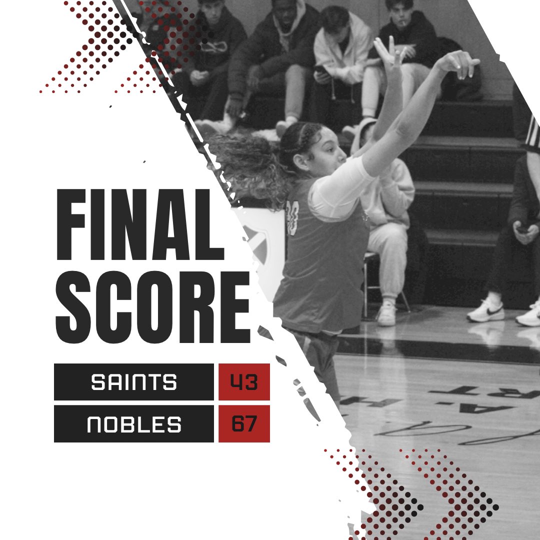 Girls’ prep falls to a talented Nobles Squad 67-43 on Saturday. After struggling in the first half, the team bounced back in the second scoring 32 points - 21 in the 4th quarter. 

Notable performances by:
<a href="/Vdawson06/">Veronica Dawson</a> | 11P 5R
<a href="/zoeknightttt/">Zoe Knight</a> | 10P 2R 2A