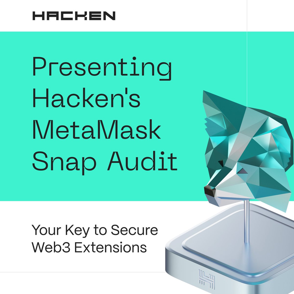 Good news for <a href="/MetaMask/">MetaMask.eth 🦊</a> Snap developers! 🧑‍💻

Hacken is now an approved auditor for MetaMask Snaps

Our MetaMask Snap Audit service is designed to enhance security and efficiency for your Web3 extensions. Our expertise ensures a safe and seamless experience for your users

✨ Get
