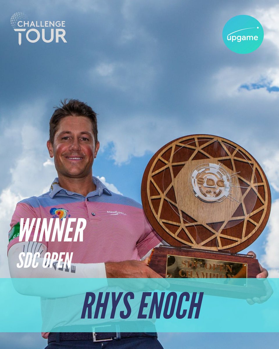 upgame_golf's tweet photo. Upgame Client Rhys Enoch @RhysEnoch1 wins the SDC Open on the Challenge Tour! Well done Rhys! π π
#challengetour #Upgame #champion https://t.co/STSPBafuqe