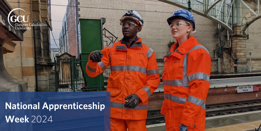 📣 | Today marks the start of #NationalApprenticeshipWeek 2024 Glasgow Caledonian is Scotland’s leading provider of Graduate Apprenticeships, working collaboratively with over 300 employers across Scotland. 🤝 Learn more and apply now: ↪️ gcu.ac.uk/business/gradu… #WeAreGCU