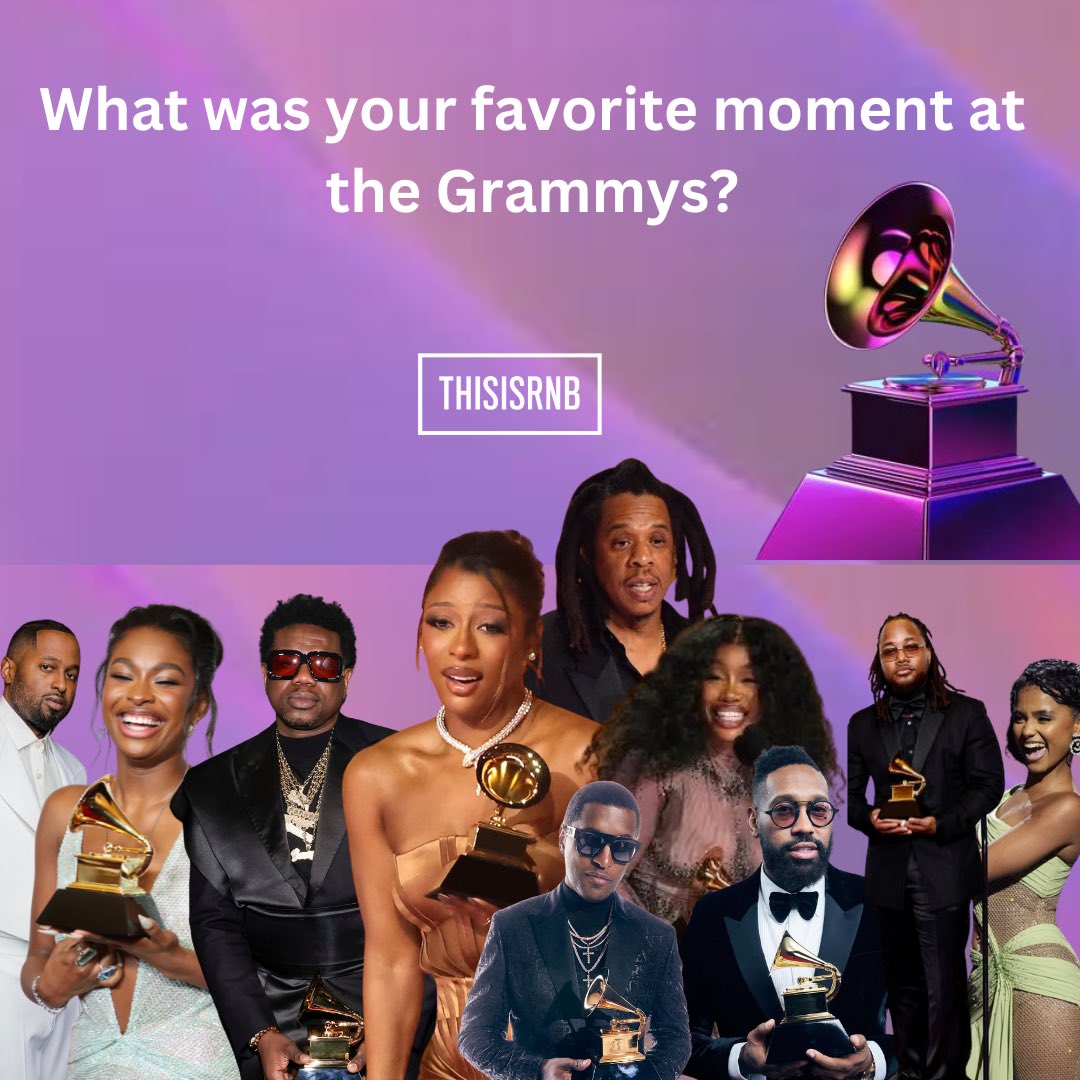 What was your favorite moment at the Grammys? #ThisIsRnB #Grammys #JayZ #SZA #VictoriaMonet #CocoJones #Tyla