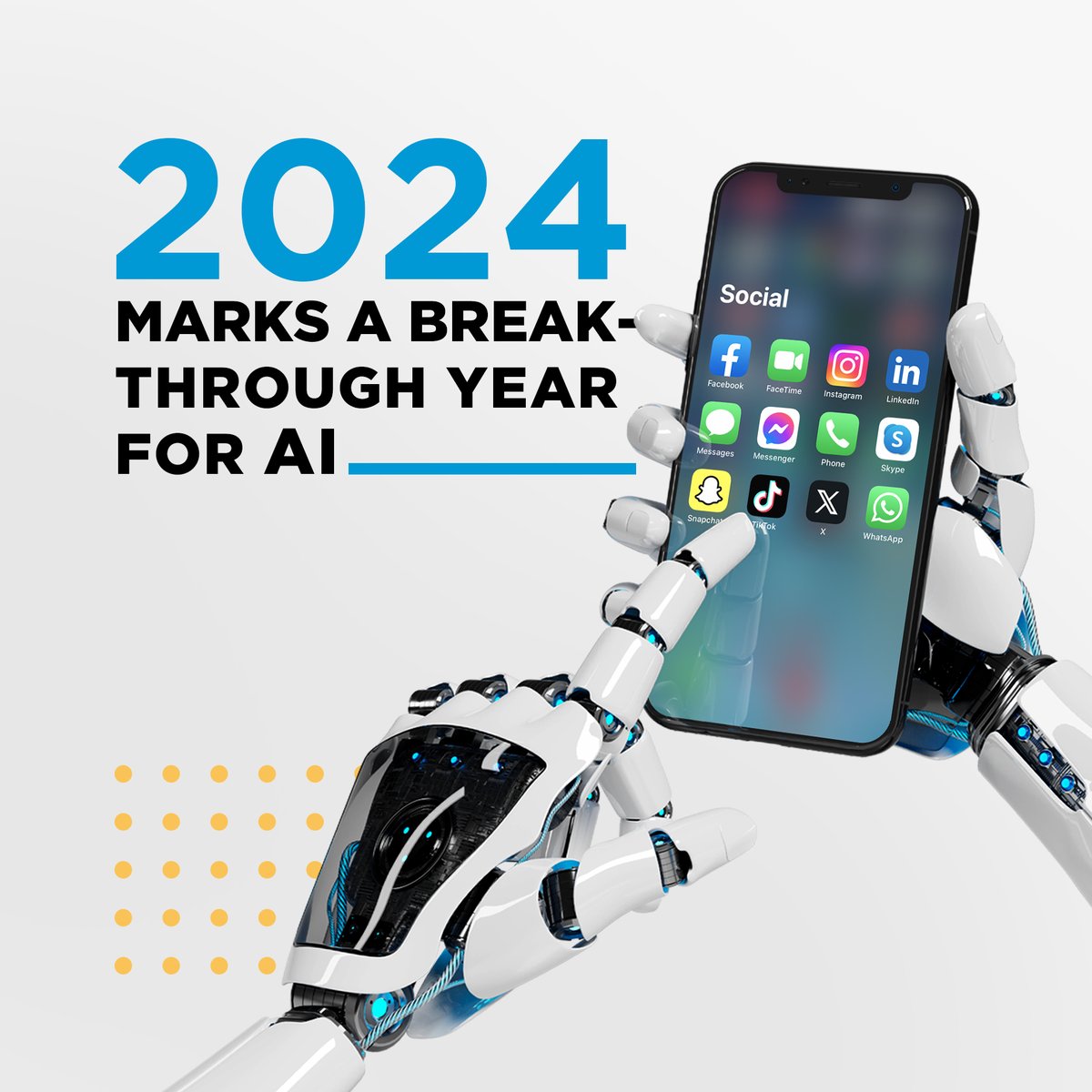 Marketing leaders are revolutionizing engagement with cutting-edge AI. From chatbots and voice assistants to virtual try-ons and augmented reality — we're at the forefront of innovation. Get ready for a year of breakthroughs 💡 #MindFieldDigital #AI