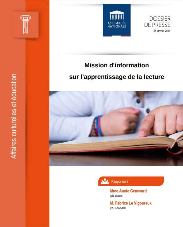 2vanssay's tweet photo. Bon, je viens de terminer le rapport de la Mission d'information sur l'apprentissage de la lecture et ce n'est pas très très réjouissant. 

Quelques bonnes préconisations -demandant des moyens donc qui ne seront pas effectives- au milieu de beaucoup de bêtises...
#MissionLecture https://t.co/4mN7xn7zjG