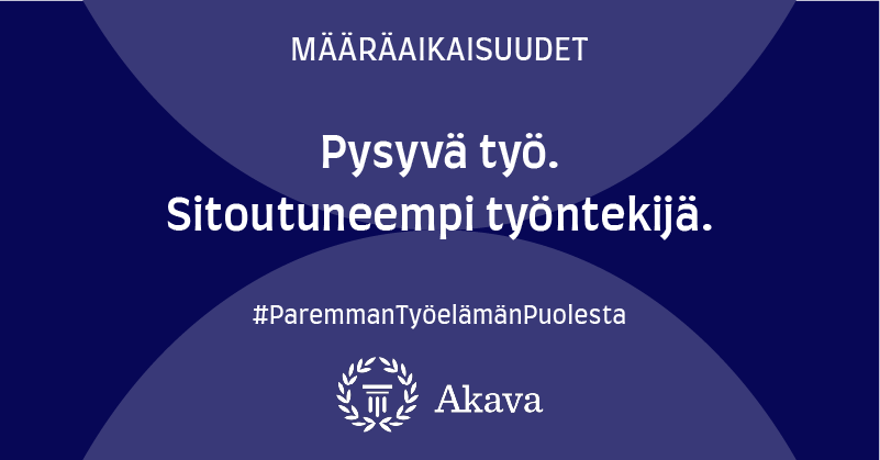 farmasialiitto's tweet photo. Työelämään ei tarvita lisää epävarmuutta, vaan pidempiä työsuhteita ja turvaa tulevaisuuteen. Vastustamme määräaikaisten työsuhteiden perusteiden keventämistä. Akavan ratkaisuehdotukset työelämäuudistusten tasapainottamiseksi: https://t.co/tQojjbgGN4
 
 #ParemmanTyöelämänPuolesta https://t.co/U2sVLCKaMH