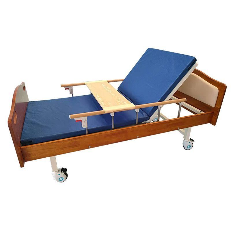 Wooden hospital beds are Adjustable Beds Hospital Style used for home care. General care needs have 3 functions: backrest, knee and overall height up and down. 
#ComfortableBeds #HealthcareSolutions #MultifunctionalBeds #NursingEquipment #HealthcareSolutions #ComfortableBeds