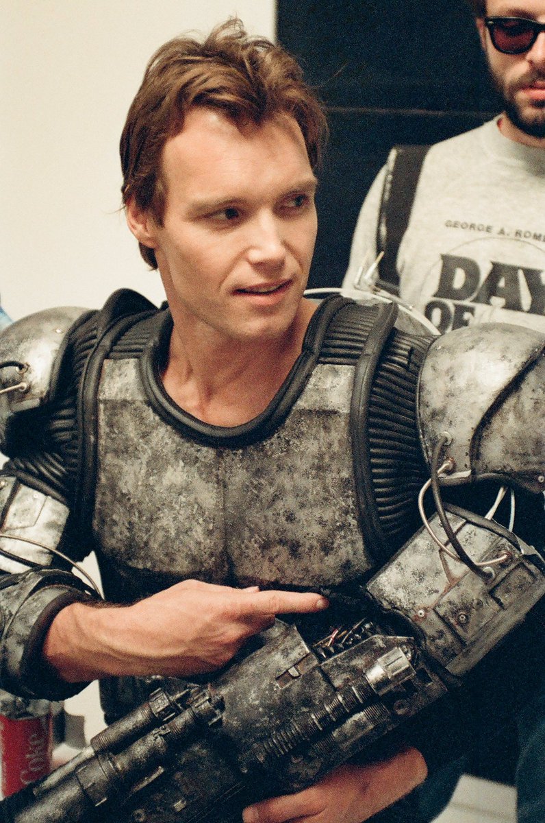 TokenHomo's tweet photo. Patrick Reynolds is… #Mandroid! Half man, half tank… in ELIMINATORS, showing from vintage VHS 📼 @GenesisCinema Weds 07 Feb 8:45pm. Tickets just £3 (or save ££ on your first drink with a ‘cocktail combo’ ticket). Adults 18+ only. See you there…?

🤖😅x https://t.co/QYutKLaB6D https://t.co/MYTqKg2s03