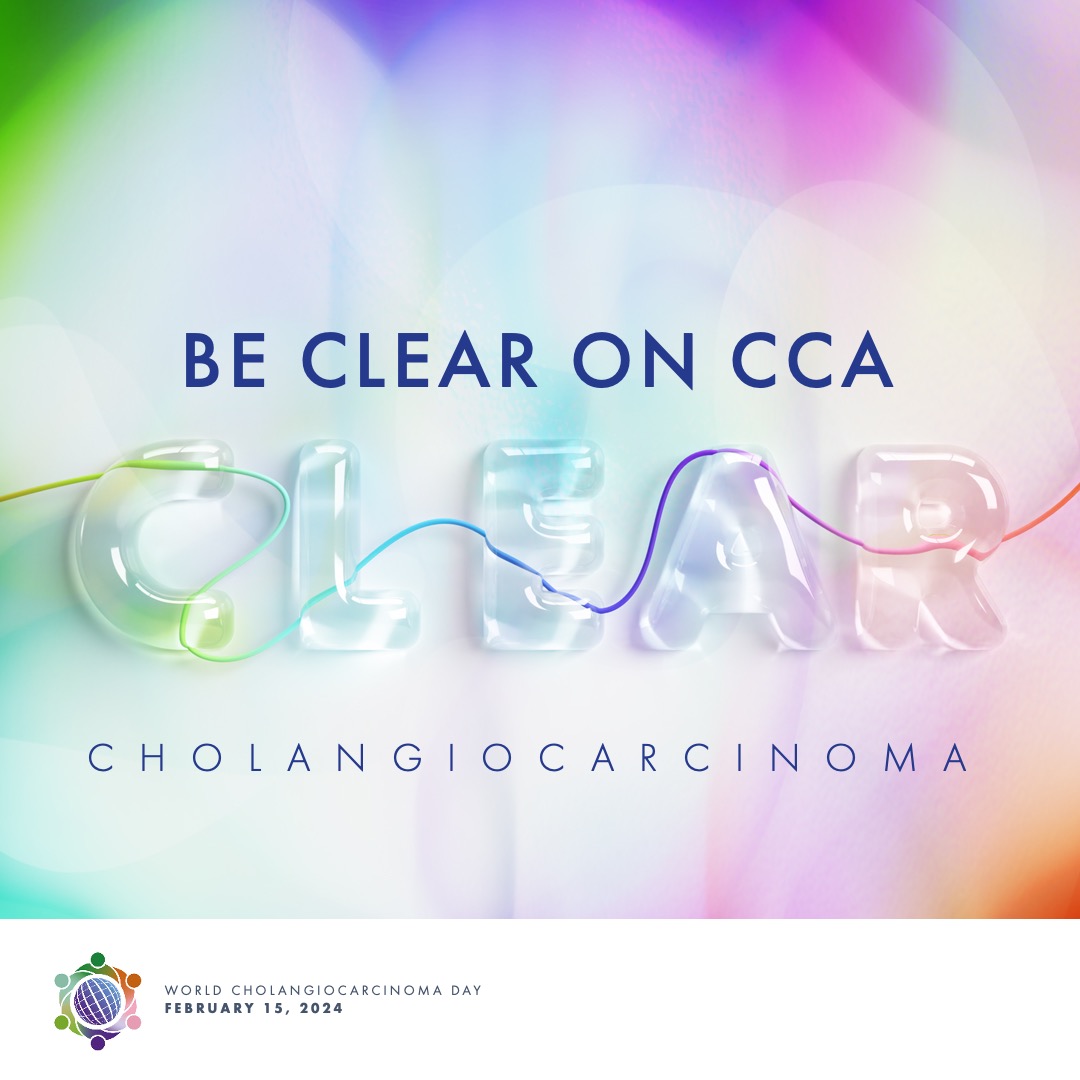 February 15 is World Cholangiocarcinoma (CCA) Day. We are asking healthcare professionals to #BeClearOnCCA by recognizing the signs, symptoms, and risk factors of CCA. To learn more visit bit.ly/GCA24 and get involved #LiverTwitter #WorldCCADay #cholangiocarcinoma