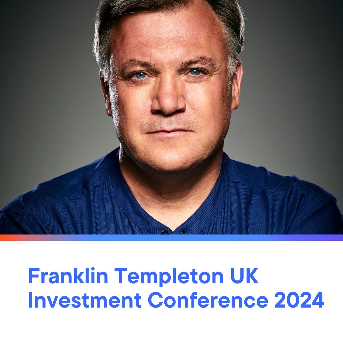 FranklnTempletn's tweet photo. Franklin Templeton UK Investment Conference 2024 - we’re excited to welcome former cabinet minister Ed Balls as our guest speaker tomorrow, where he'll share insights on the biggest challenges facing the UK today #HelloProgress https://t.co/Qnp1QPtJSk (Capital at risk) https://t.co/JyUYcgRJeB