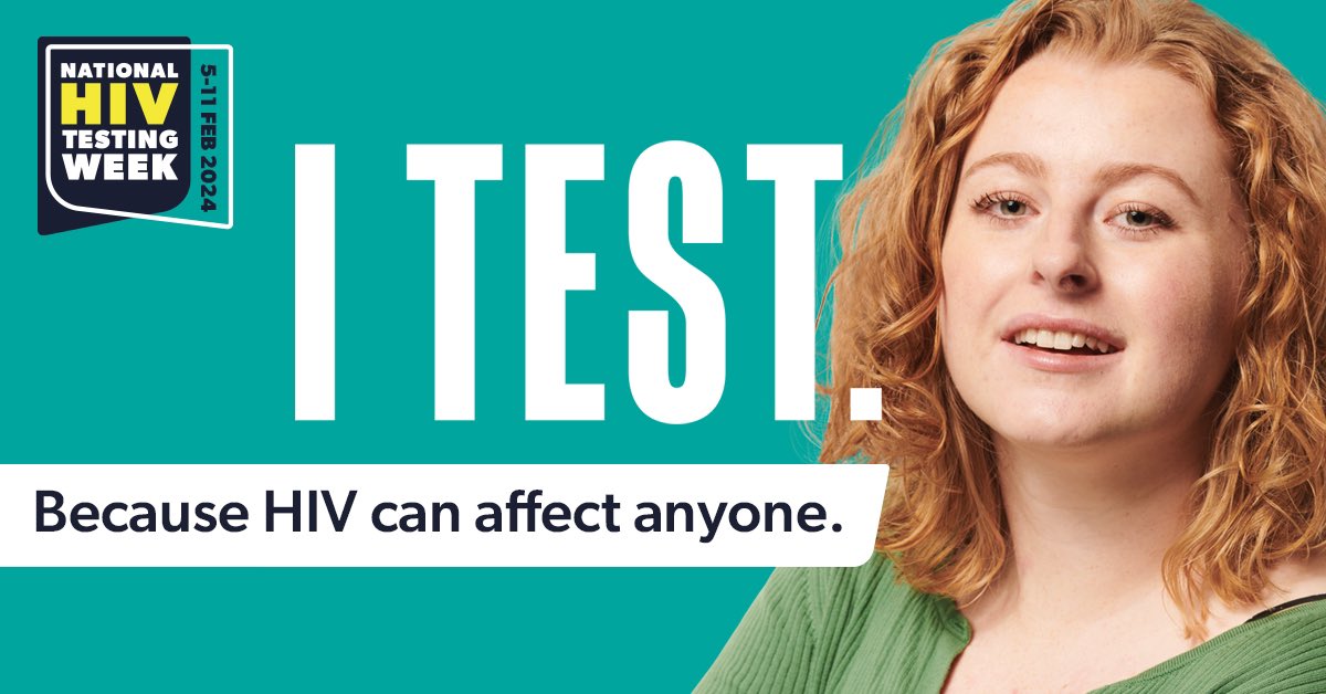 #HIVTestingWeek kicks off today! 

So here’s me reminding you to order a free, quick & easy HIV test this week from startswithme.org.uk