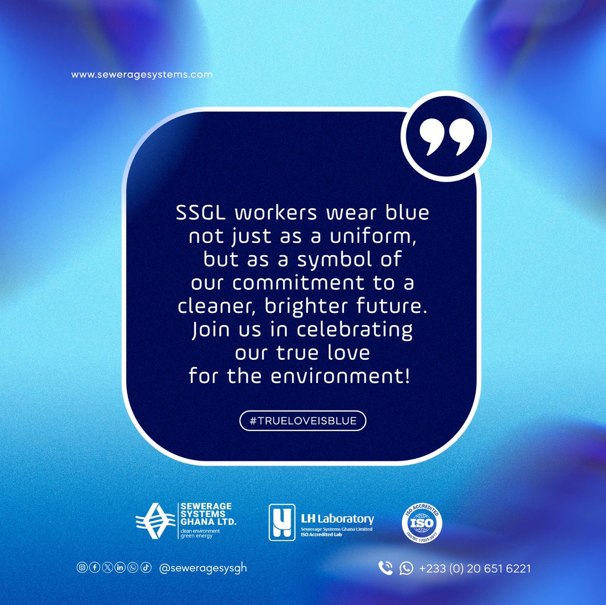 seweragesysgh's tweet photo. #TrueLoveIsBlue #SSGLOnline #Jospong https://t.co/8YSuCGAkyD