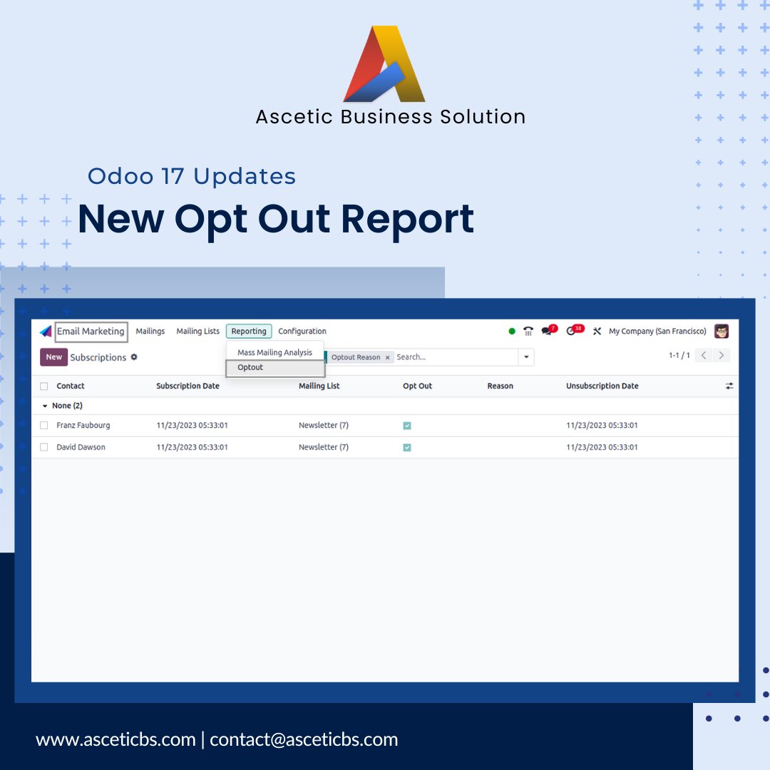 AsceticBs's tweet photo. #odoo17newfeature #odooupdate #contactus #odooimplemention #odoov17 #odoocustomization #oxp #odoodevelopment #odooconsultancy #asceticbs https://t.co/4JF4osUP7m
