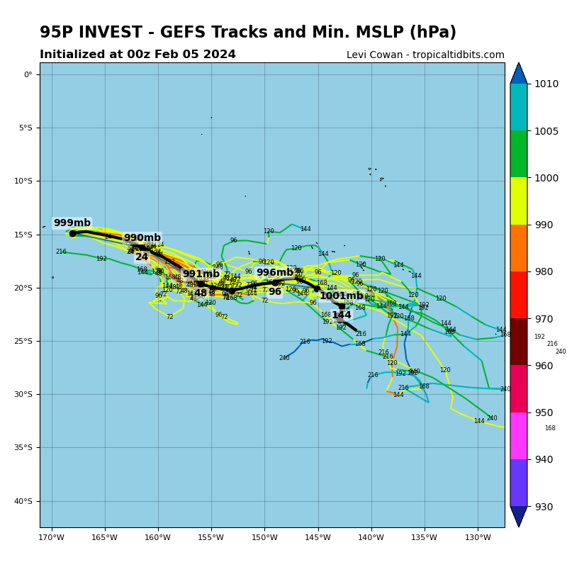 LimWeather's tweet photo. #Invest95P, E of #Samoa/#AmericanSamoa has a #TCFA, forecast to peak at C1 Aus Scale and impacts in #newzealand's #Cookislands and #FrenchPolyneisa esp #Tahiti are possible as per #Fiji Met Service
#wxtwitter #flashflood #Cyclone #CycloneNat #Nat #France #TD06F #06F #95P https://t.co/gnL5hzCOUl