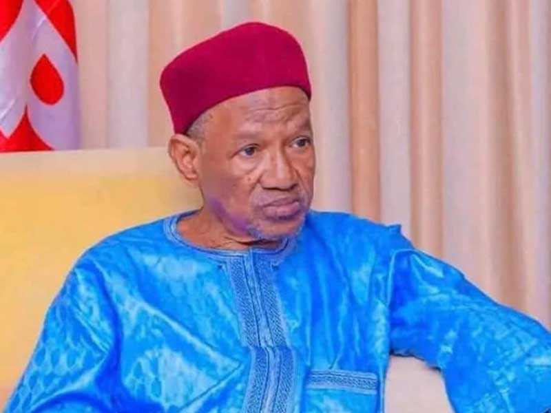 GovernorAUF's tweet photo. I am deeply saddened by the passing of Senator Bukar Abba Ibrahim, an elder statesman and unifying force in Yobe politics, who passed away at the age of 74. His dedicated service to Yobe State and Nigeria will be remembered. 

My heartfelt condolences go out to Governor Mai Mala Buni, the people of Yobe, and the Ibrahim family. May Allah forgive his shortcomings and grant him Aljannah Firdaus. Amen.
