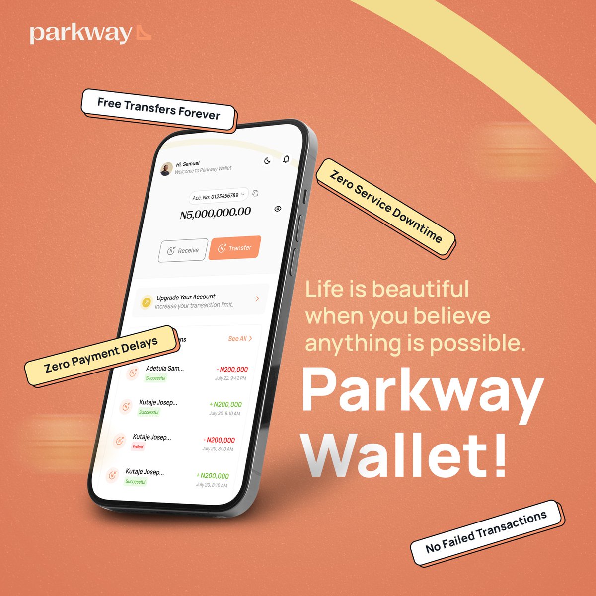 Start your week with Parkway Wallet and choose the confident way for all your payments:
- Speed at Zero cost
- No delays
- Secure transactions on the go

Download the app today from the App store or Google Play store.

#parkwaywallet #ewallet #gocashless #paymentapp