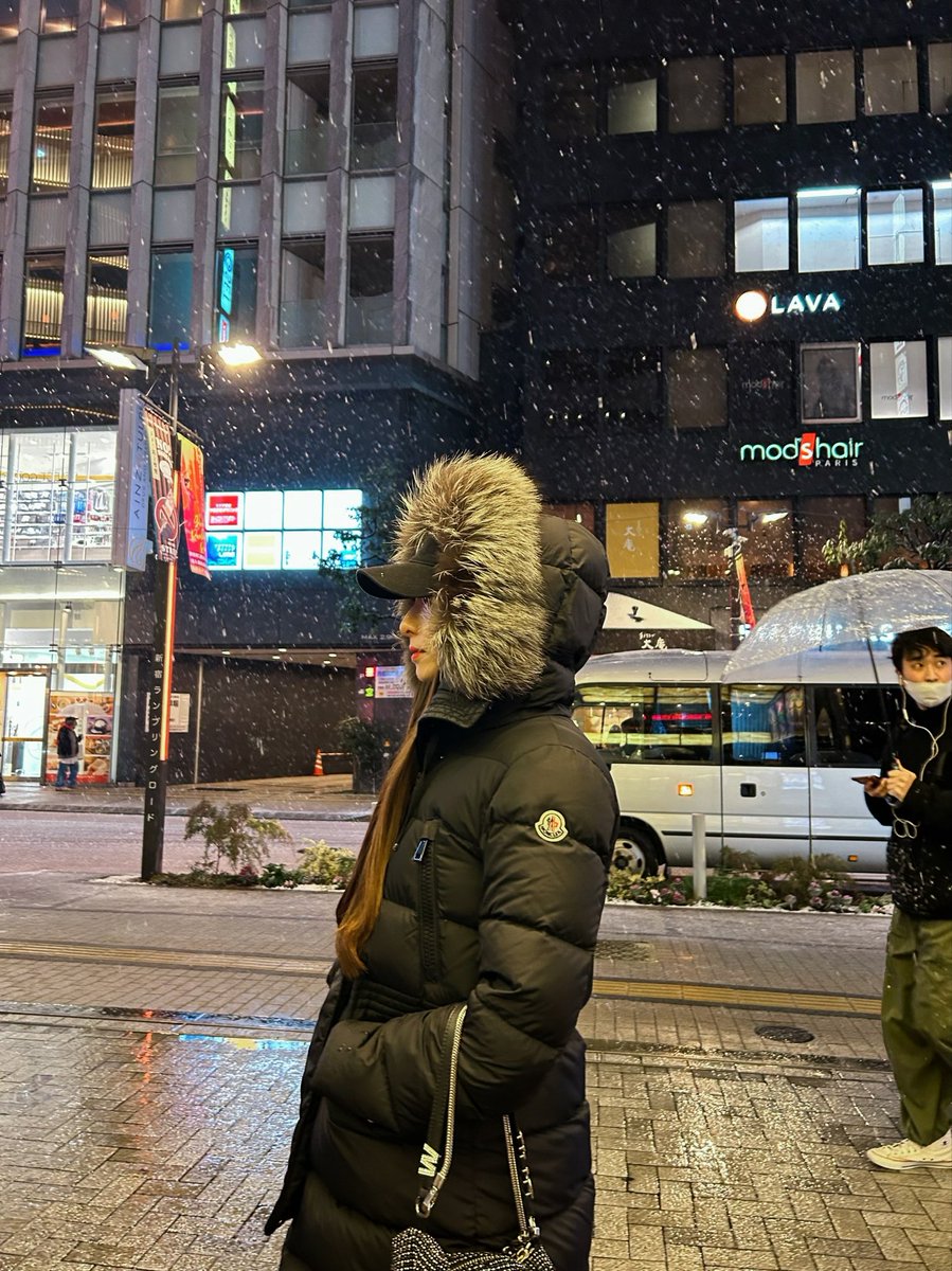 雪だ☃️