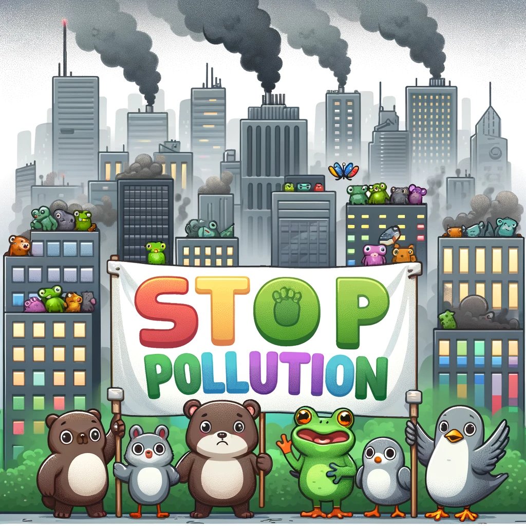 Let's unite to protect our beautiful planet! 🛡️ Stop pollution today and make a difference for tomorrow! 🌿
#StopPollution #SaveOurPlanet #BeatPlasticPollution #CleanAir
